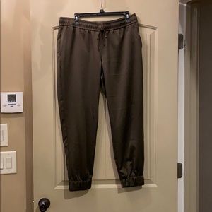 Banana Republic Silk Joggers